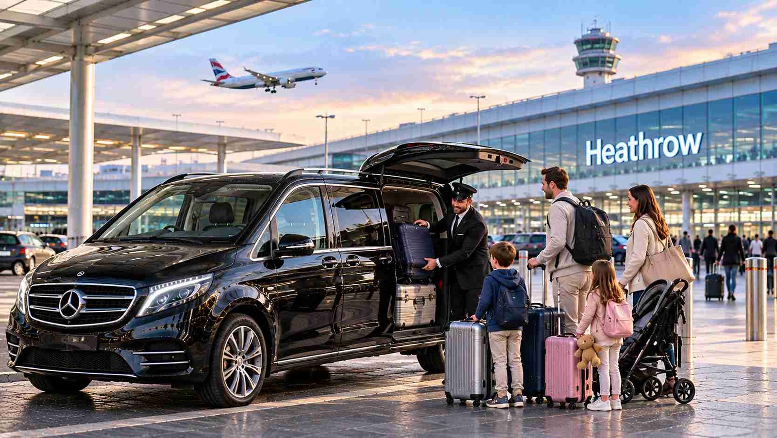 Airport Taxi Services in Cobham Built for Families with Extra Luggage