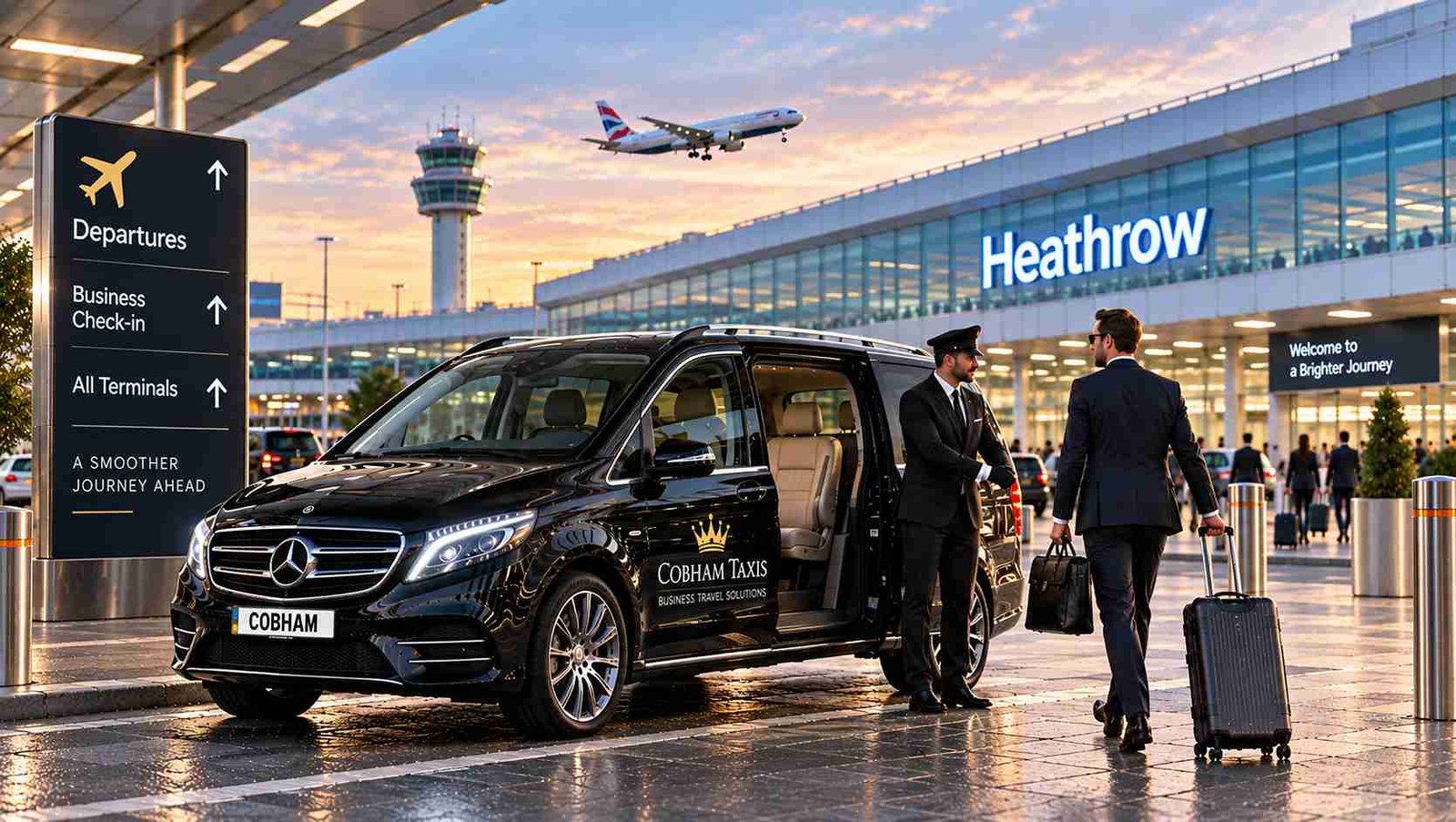 Cobham Airport Travel for Corporate Schedules and Time-Sensitive Journeys